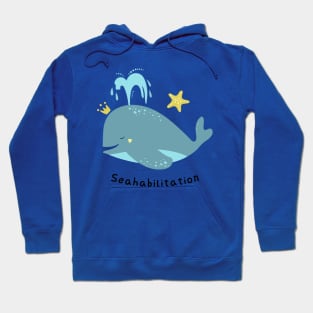 'Seahabilition' Ocean Conservation Shirt Hoodie